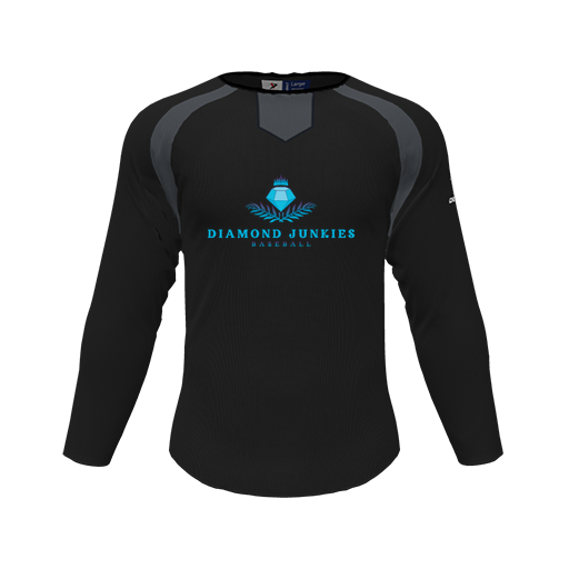 [CUS-DFW-PULL-FLC-CNK-LSL-BLK-YS-LOGO2] Pullover (Youth S, Black, Logo 2)