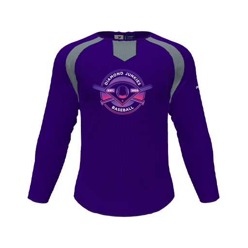 [CUS-DFW-PULL-FLC-CNK-LSL-PUR-YS-LOGO1] Pullover (Youth S, Purple, Logo 1)