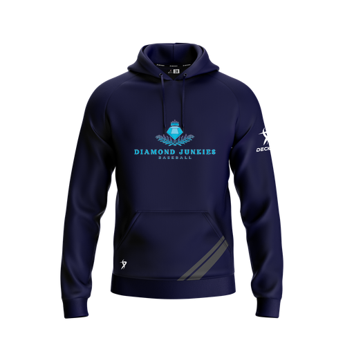 [FOLHSMNV-YXS-LOGO2] Decker Summit Hoodie (Youth XS, Navy, Logo 2)