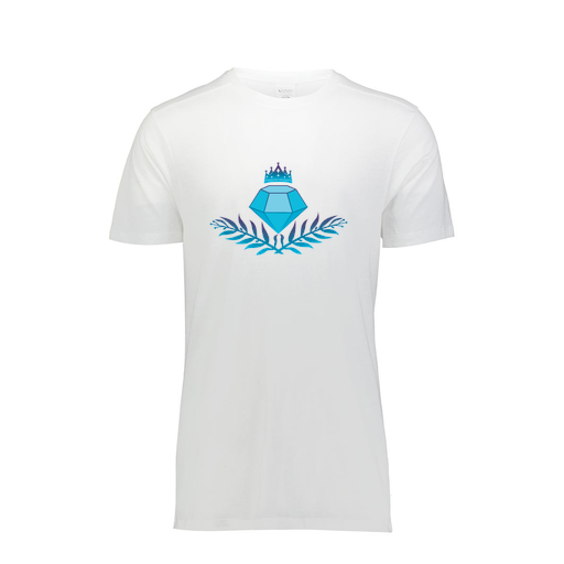 [FTSCUBWH-YS-LOGO3] Decker Youth Tri-Blend T-Shirt - Short Sleeve (Youth S, White, Logo 3)