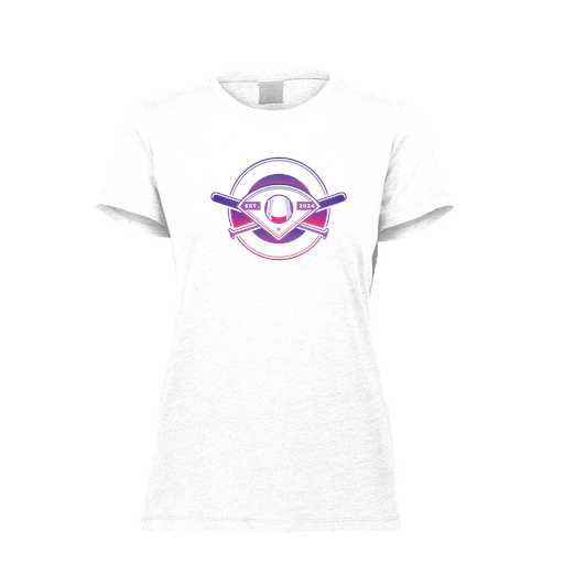 [FTSCUBWH-FAXS-LOGO1] Decker Women's Tri-Blend T-Shirt - Short Sleeve (Female Adult XS, White, Logo 1)