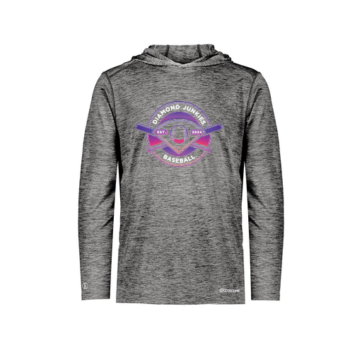 [FOLHCGBK-AS-LOGO1] Decker Men's Charge Hoodie (Adult S, Black, Logo 1)