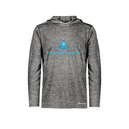 [FOLHCGBK-AS-LOGO2] Decker Men's Charge Hoodie (Adult S, Black, Logo 2)