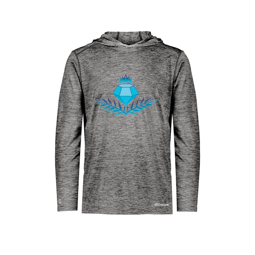 [FOLHCGBK-AS-LOGO3] Decker Men's Charge Hoodie (Adult S, Black, Logo 3)