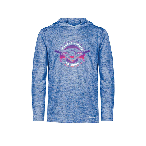 [FOLHCGRY-AS-LOGO1] Decker Men's Charge Hoodie (Adult S, Royal, Logo 1)