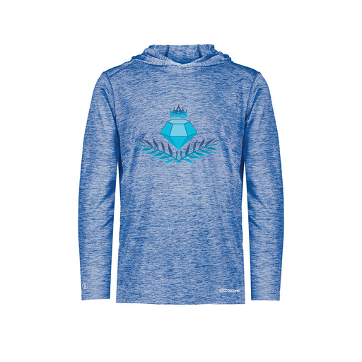 [FOLHCGRY-AS-LOGO3] Decker Men's Charge Hoodie (Adult S, Royal, Logo 3)