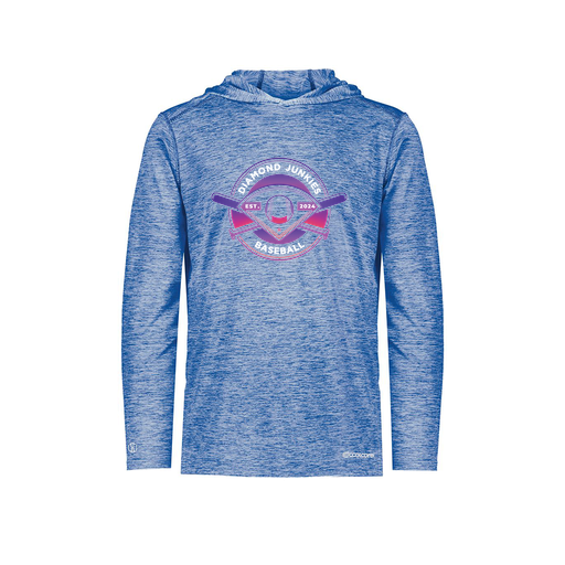 [FOLHCGRY-YS-LOGO1] Decker Youth Charge Hoodie (Youth S, Royal, Logo 1)